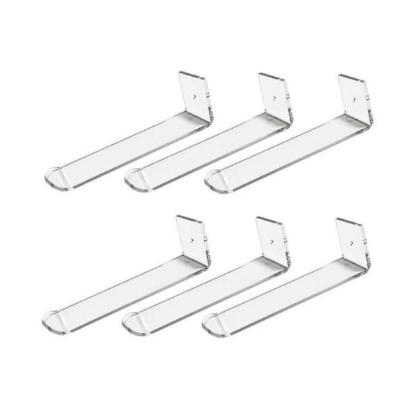 Acrylic Hair Clip Display Stand,6pcs Hair Clip Display Stand L-shaped Hairpin Display Holder,hair C
