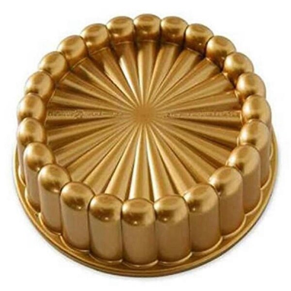 Charlotte Cake Pan,Charlotte Cake Pan Pan Nonstick, 9.4 Inch Cake Pan for Baking Fluted Cake Pan Mo