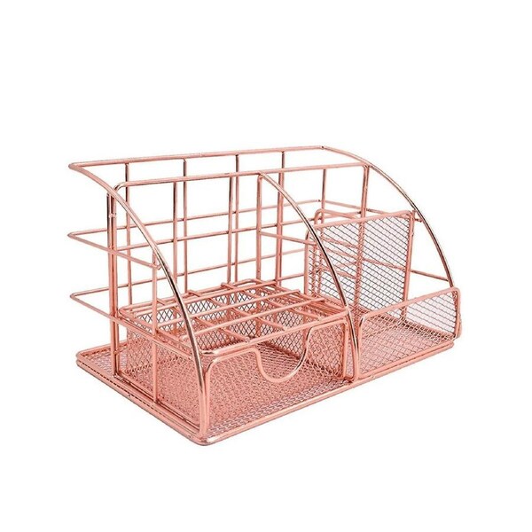 Desktop Student Wrought Iron Stationery Storage Rack Pen Paper Hardware Desktop Rack
