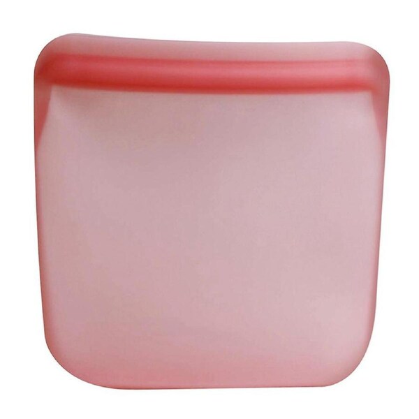 500ml Reusable Silicone Storage Bag, Food Storage Container, Microwave And Dishwasher Safe, Leak-fr