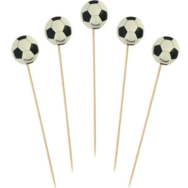 Soccer Ball Decoration Picks (Pack of 20)