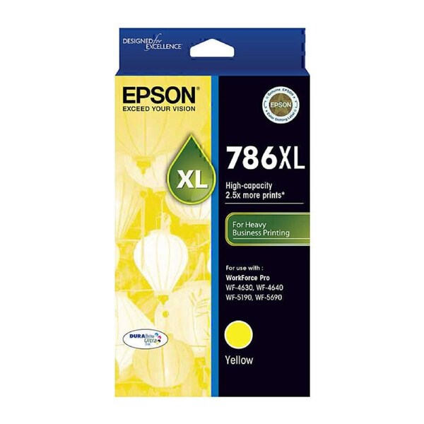 Epson 786XL Yellow Ink Cart