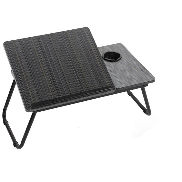 Portable Laptop Desk Computer Table Stand Sofa Side Desk ~ Black