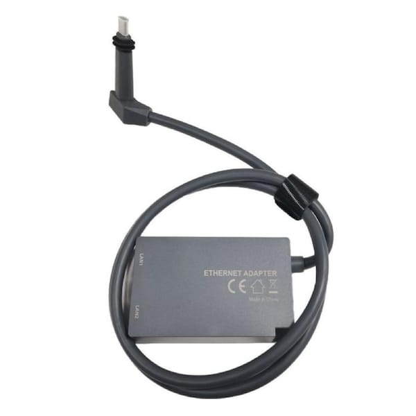 Catzon Ethernet Adapter for V2 Starlink Rectangular Dish and Mesh WiFi Router