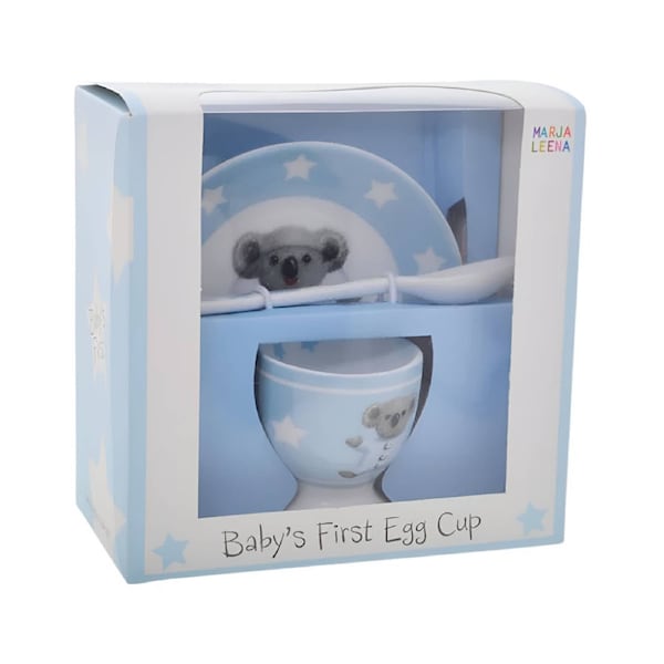 Gibson Baby Koala Egg Cup & Spoon