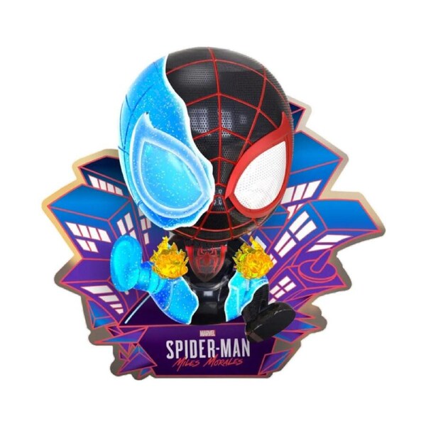 Marvel Spider-Man Miles Morales Camouflage Cosbaby Action Figure Statue