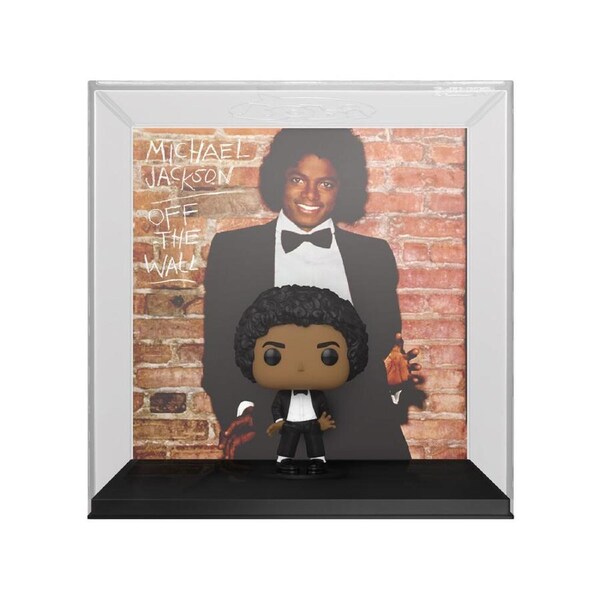 Michael Jackson Off The Wall Pop Album Action Figure Statue w/ Display Case
