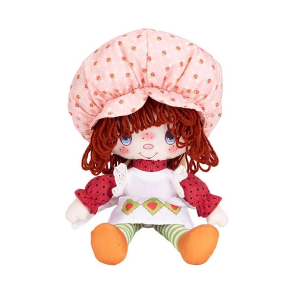 Strawberry Shortcake Classic 14in Rag Doll Kids/Children Plush Stuffed Toy 3y+