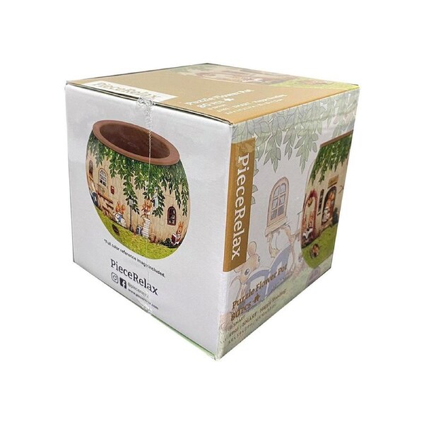 3D Flowerpot Pumpkin Season -- Pintoo