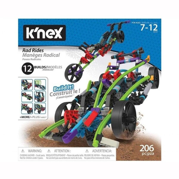 K'nex Rad Rides 12 N 1 Building Set