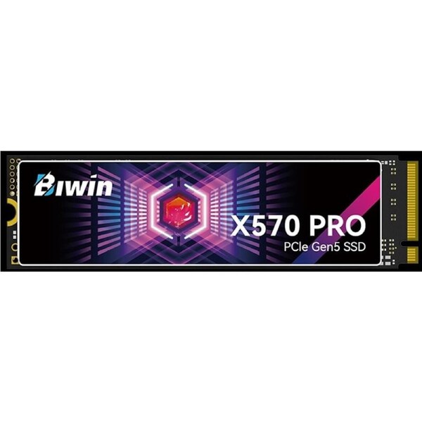 [BX570DN01TB-RGX] Biwin X570 Pro 1TB SSD Gen5x4 NVMe M.2 2280 SSD