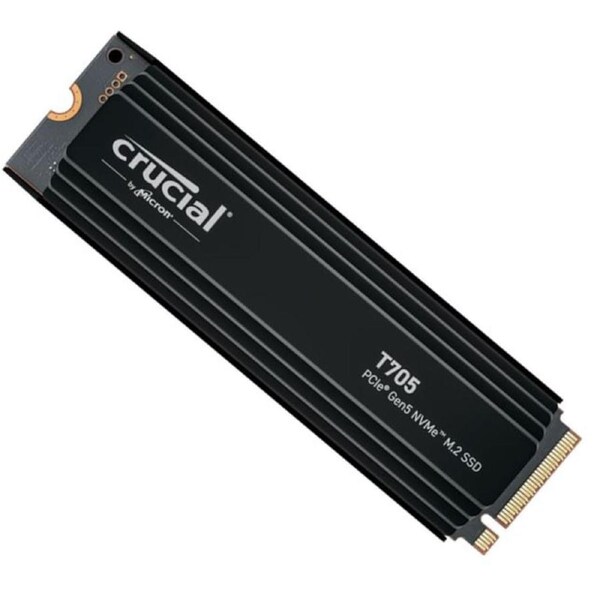[CT4000T705SSD5] Crucial T705 4TB Gen5 NVMe SSD with Heatsink
