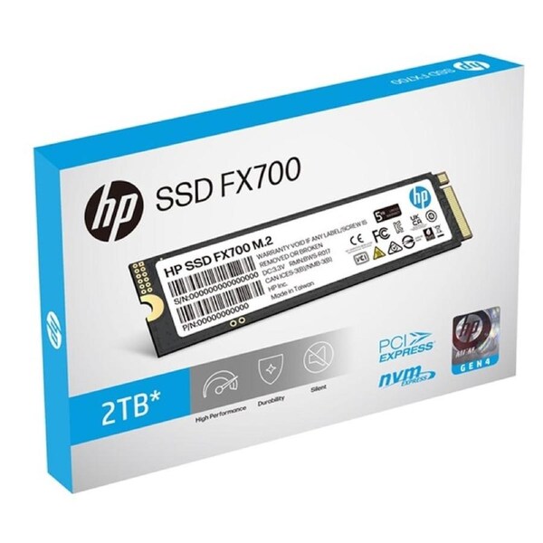 [8U2N5AA#] HP FX700 2TB PCIe Gen 4x4 M.2 NVMe 2.0 SSD