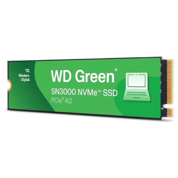 [WDS500G4G0E] Western Digital Green SN3000 500GB PCIe Gen4x4, M.2 2280 SSD