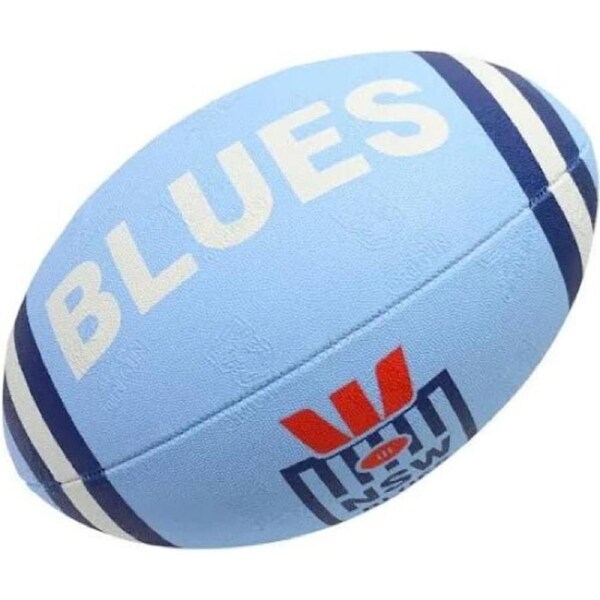 NRL 2025 Supporter Football - New South Wales Blues - Game Ball Size 5 - NSW