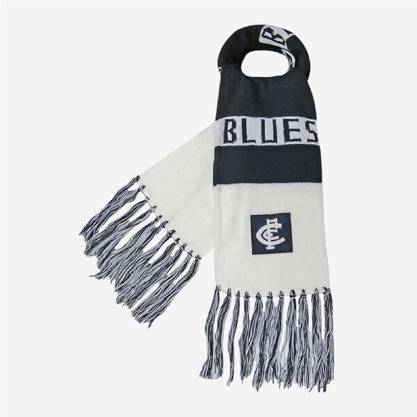 AFL Bar Scarf - Carlton Blues - Supporter Team Wear
