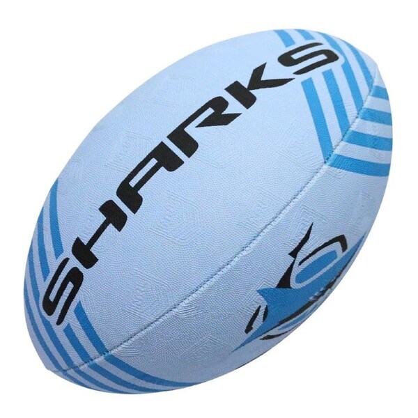 NRL 2025 Supporter Football - Cronulla Sharks - Ball - Size 11