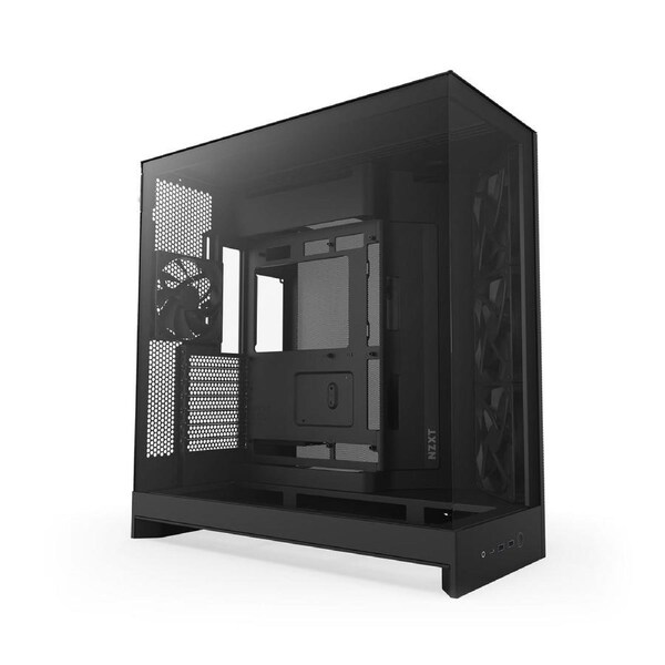 NZXT H9 Flow Large Dual-Chamber Mid-Tower ATX Airflow Case - All Black [CM-H92FB-01]