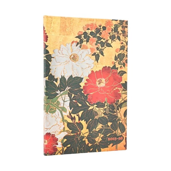 2025-2026 18-Month Diary Paperblanks Maxi Week-At-A-Time Vert. Hardcover Natsu