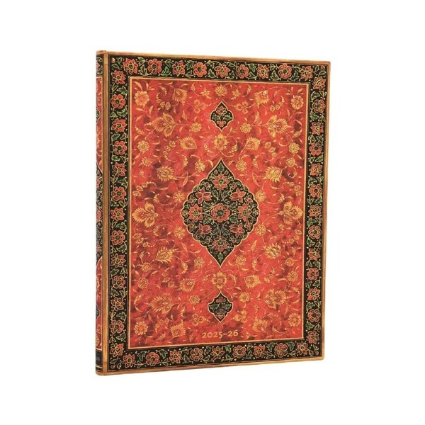 2025-2026 18-Month Diary Paperblanks Ultra Week-At-A-Time Vert. Hardcover Layla