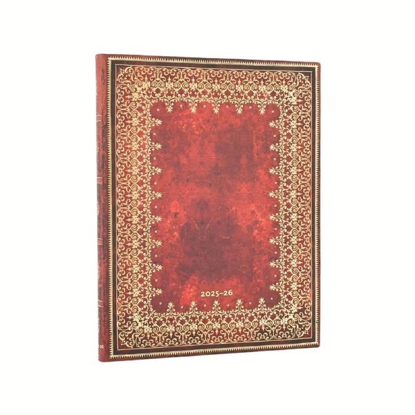 2025-2026 18-Month Diary Paperblanks Ultra Week-At-A-Time Vert. Softcover Flexi Foiled