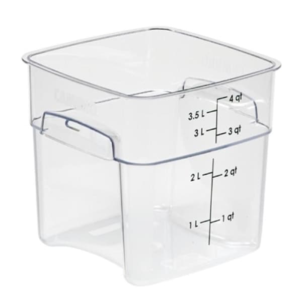 Cambro Fresh Pro Square Container Polycarbonate - Clear - 3.8Ltr
