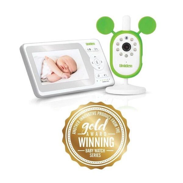 Uniden Digital Wireless Baby Monitor with Camera - 4.3" LCD Screen - Digital Encryption for Safety - Walkie Talkie Functionality