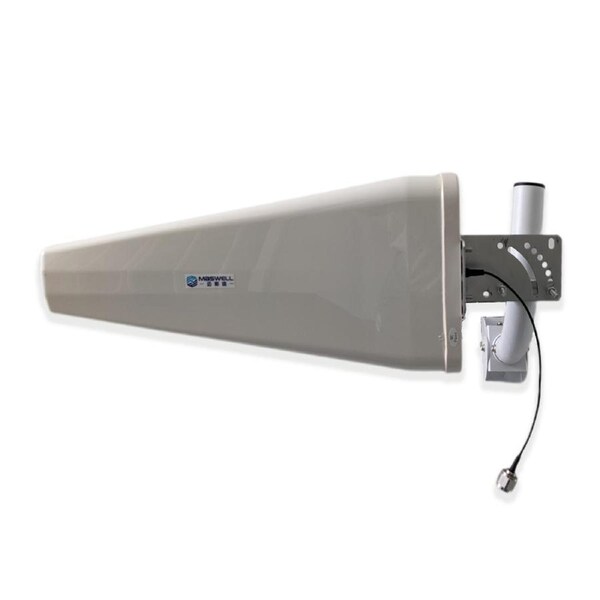 Cellular LPDA antenna 5G 4G Wifi 6 Wide Beam 600-6000MHz with 4m Low loss lead