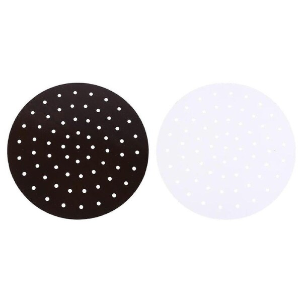 2 Pcs Baking Sheet Liner Wax Paper Air Fryer Non- Stick Air Fryer Mats Kitchen Gadget Air Fryer Grill Mats