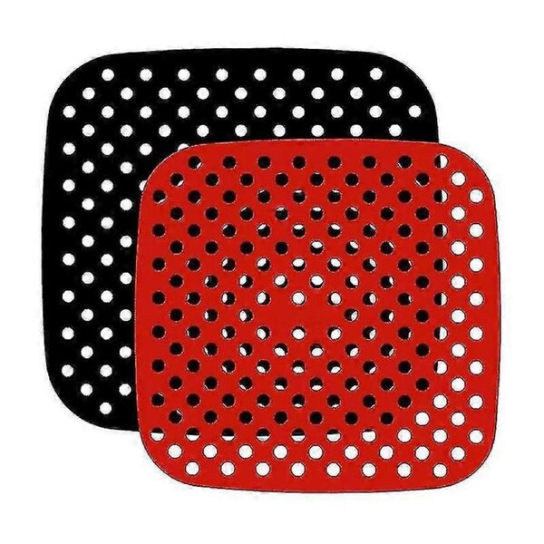 3-piece Reusable Air Liner Kitchen, Silicone Air Mat, Heat Resistant Air Liner, Nonstick Air Attachment Parchment Paper Replac