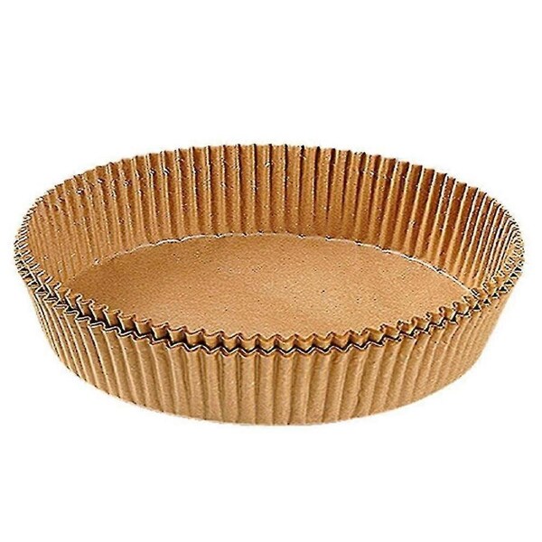 100pcs Oil-proof And Oil-absorbing Disposable Baking Paper Liner For Barbecue Plate Round Oven Brow