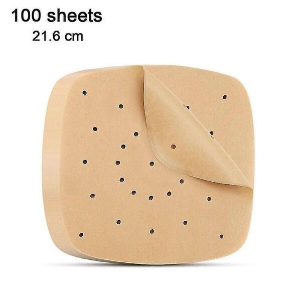 Perforated Baking Paper Air Fryer, Square Liner Steamer, Non-stick Liner Air Fryer 4pcs/8pcs Magnetic Lock