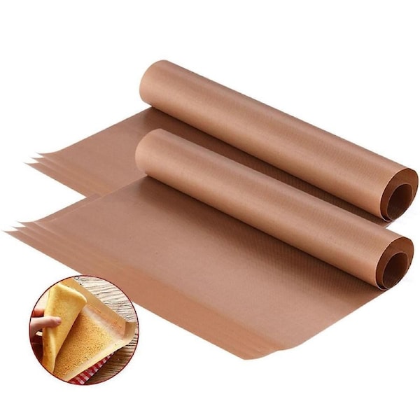 Brown Baking Paper Non Stick Oiled Paper Heat Resistant Kitchen Oven Paper For Household Dessert Shop40x60 cm / 15.8x23.6 in
