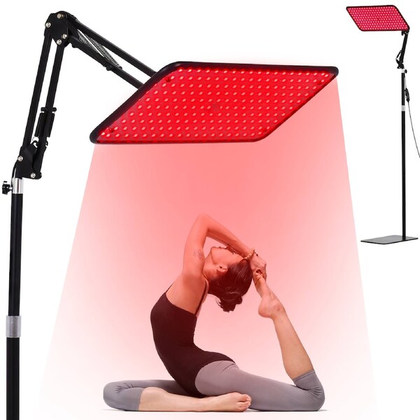 Advwin Red Light Therapy Lamp for Body, 660nm/850nm/940nm, 5 Timers & 4 Brightness Levels