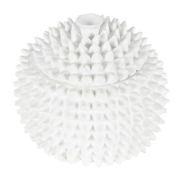 Belle Polyresin Decorative Spike Bowl Home/Office Decor Small 12x12cm White
