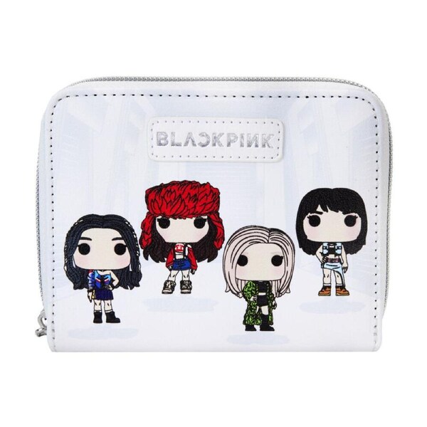 Blackpink Shut Down Album K-Pop Wallet Coin Purse 5x4in White Teens 14y+