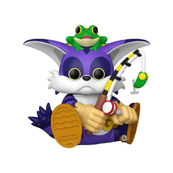 Sonic The Hedgehog Big The Cat w/ Froggy Pop Bobblehead Vinyl Figure 6in