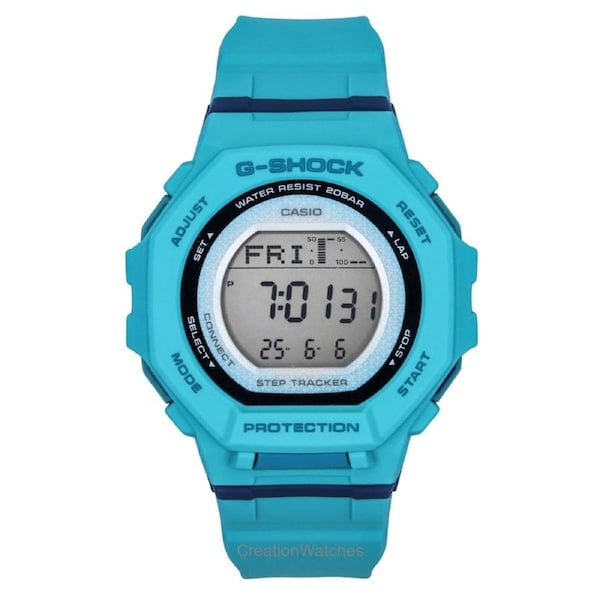 Casio G-Shock Move Digital Bluetooth Smartphone Link Step Tracker Phone Finder Quartz GMD-B300SC-2 200M Ladies Watch
