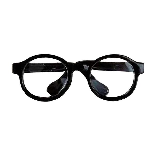 17cm Doll Glasses Doll Toy Pendant Doll Frame Glasses for Pets Costume Dolls