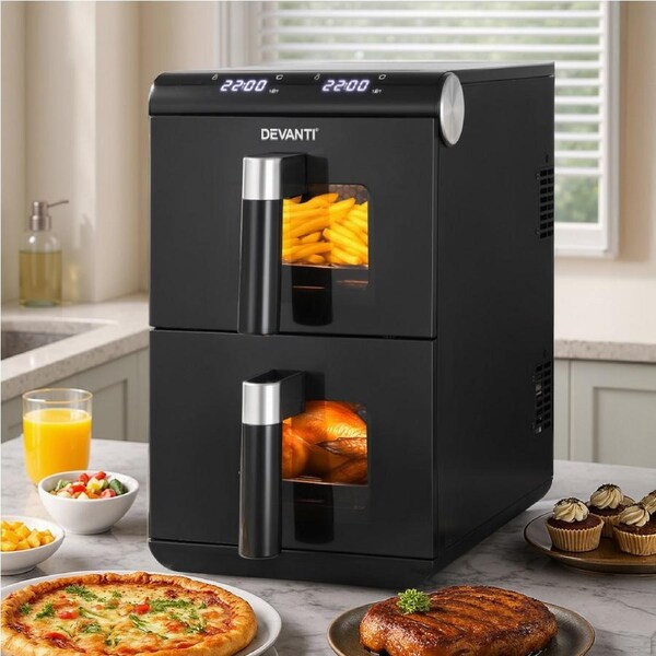 11L Air Fryer Oven Dual Zone Fryers
