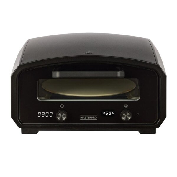 MasterPro 13" Indoor & Outdoor Pizza Oven - Black