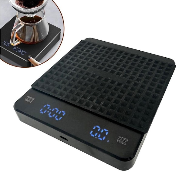 Mornest Kitchen Coffee Scales Electronic Digital Timer High Precision Display