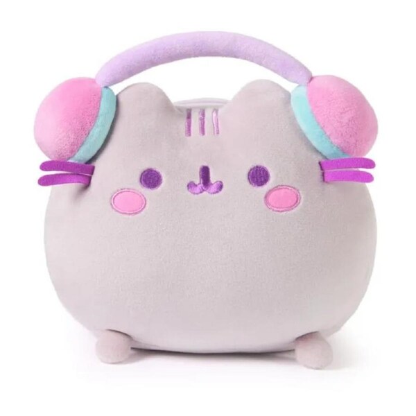 Pusheen Plush 28cm Gamer Squisheen Log