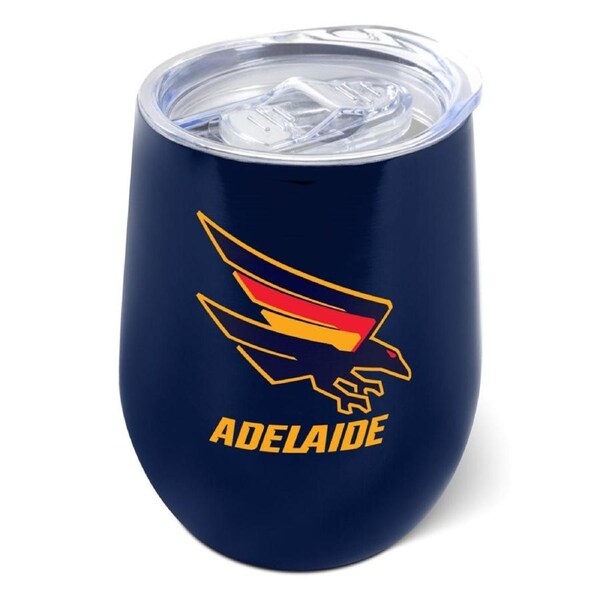 Adelaide Crows AFL Stainless Steel Travel Coffee Mug Cup Drink Tumbler