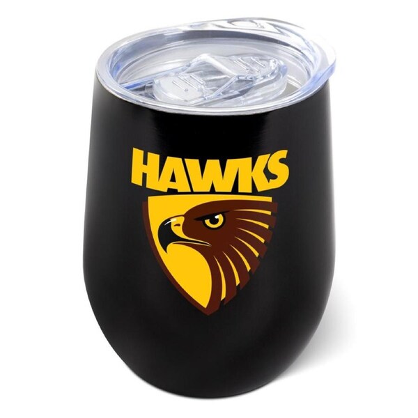 Hawthorn Hawks AFL Stainless Steel Travel Coffee Mug Cup Drink Tumbler