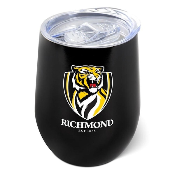 Richmond Tigers AFL Stainless Steel Travel Coffee Mug Cup Drink Tumbler