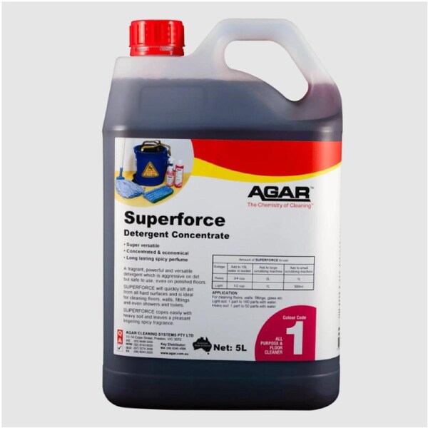 5L Agar Superforce Heavy Duty floor Cleaner and Deodorant