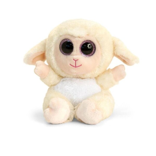 Keel Toys Animotsu Plush 15cm Lamb Maisie Motsu Animals, Korimco SF2258