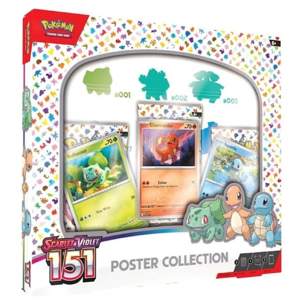 POKEMON TCG Scarlet & Violet 151 Poster Collection