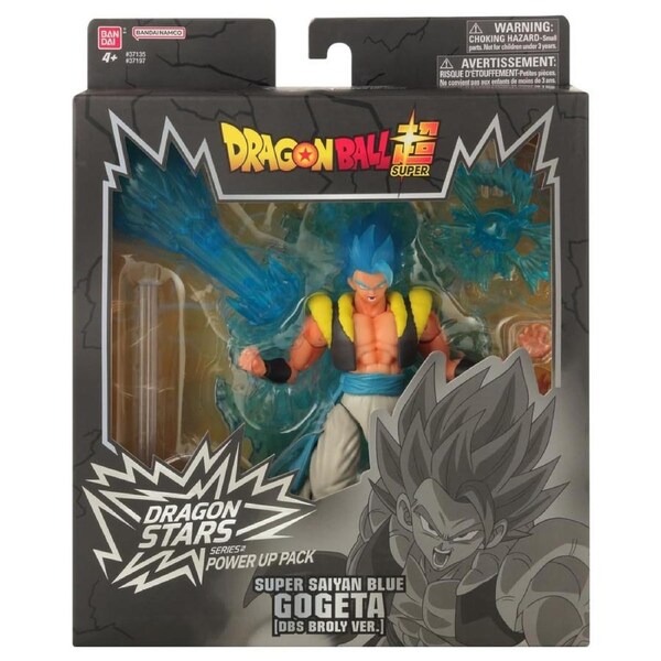 Dragon Ball Super Dragon Stars Power Up Pack Super Saiyan Blue Gogeta Broly Ver Action Figure